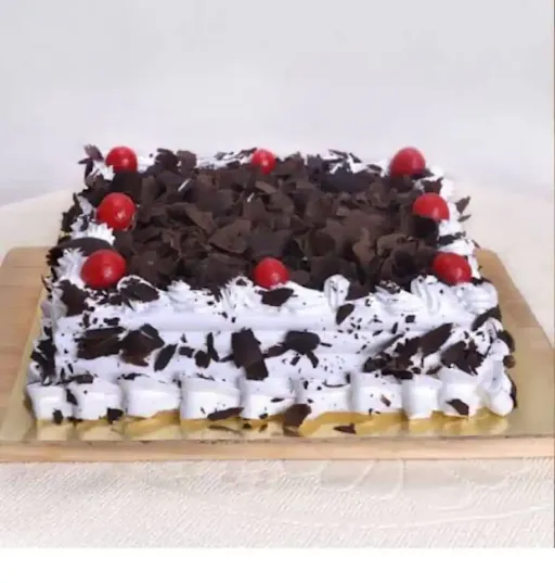 Black Forest Square Shape Cake