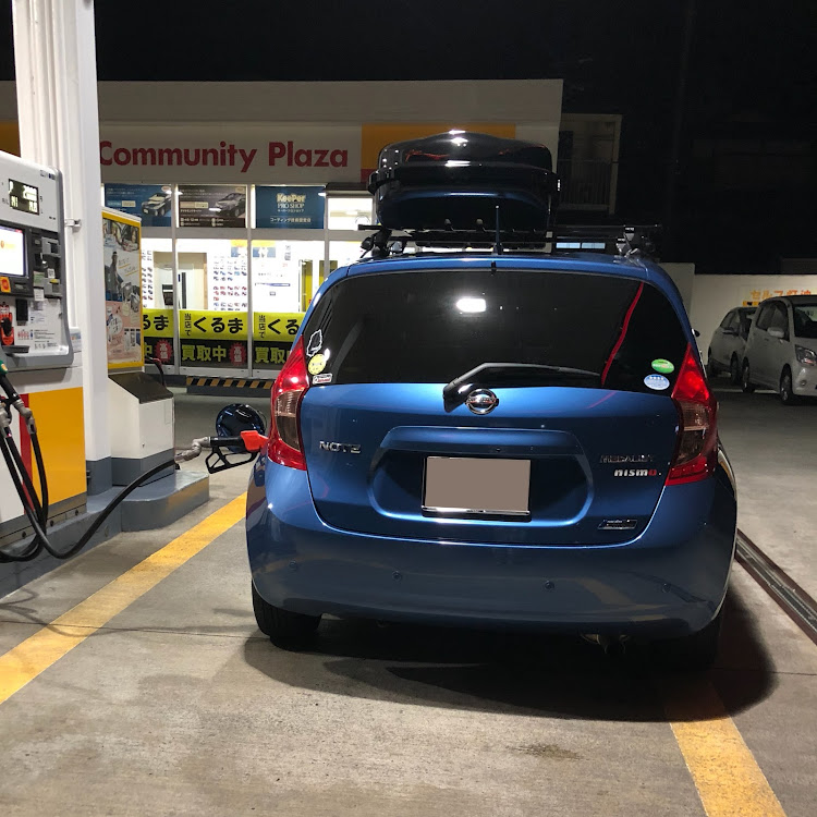 ノートの道の駅一戸新設⁉︎・ガソリンスタンド盛れなかったに関するカスタム事例の投稿画像2枚目