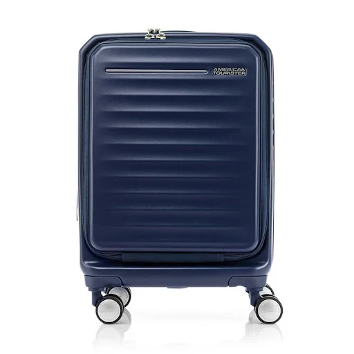 Vali kéo American Tourister  Frontec AM màu xanh dương size S