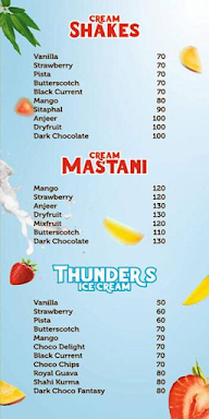 Creamy Nuts - Shakes & More menu 2