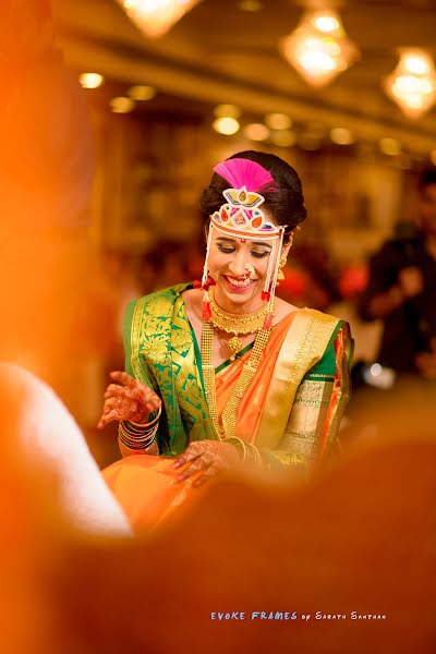 婚禮攝影師Sarath Santhan（evokeframes）。2018 9月8日的照片
