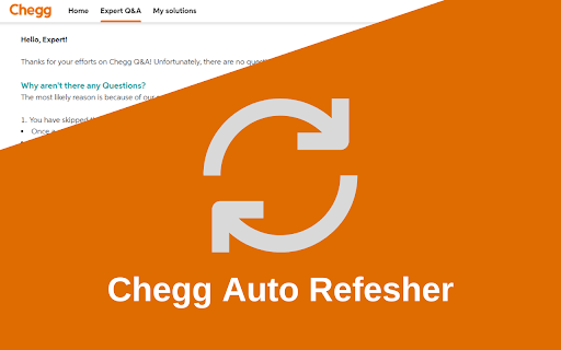 Chegg Auto Refresher