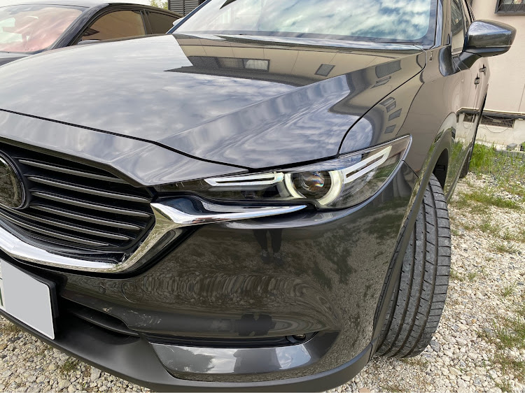 CX-8の5シリーズ・デイライト・ゴースト2ネオオーロラ79・ゼノンゴーストオーロラ82・相方とのコラボに関するカスタム事例の投稿画像1枚目