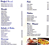 The Chawla's menu 3