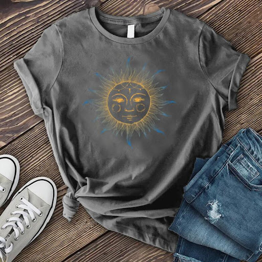 Title 6, European And American Printed Casual Round Neck...