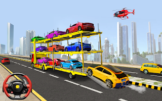 Car Transporter Truck Game 3D Screenshot