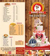 Bakery Wala The Cake Shop menu 1