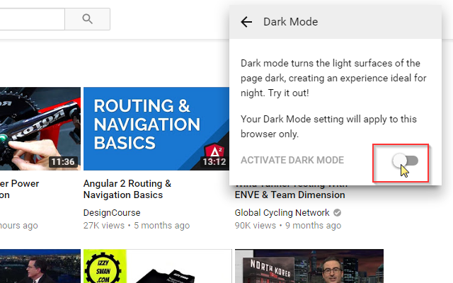 YouTube Secret Dark Mode Preview image 6