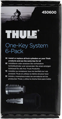 Thule 450600 One-Key Lock System 6 Pack alternate image 0