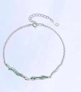 Heart Ripple Koppelarmband Eén paar. Een perfect cadeau om de liefde te vieren. Uniek en elegant ontwerp, een symbool van verbinding.
