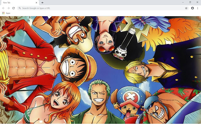 One Piece Wallpapers and New Tab