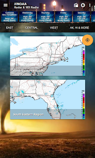 NOAA Radar &amp; Radio Pro screenshot for Android