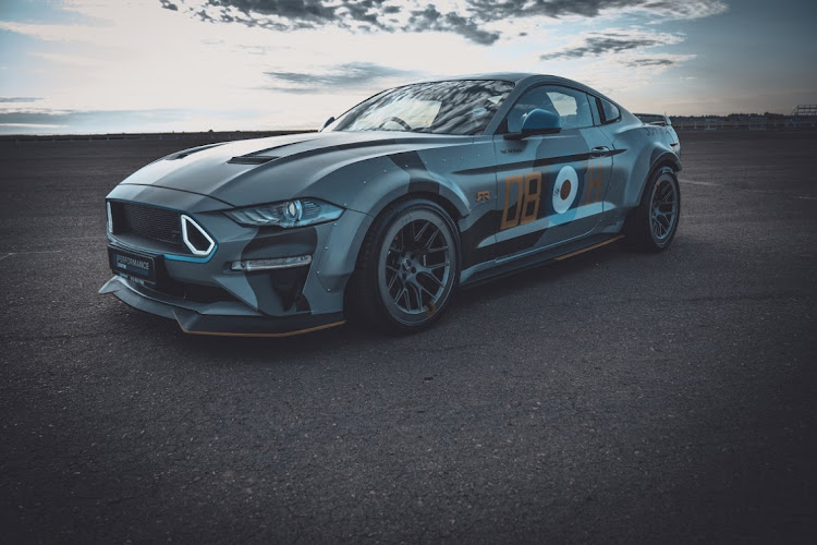 Modified RTR Ford Mustangs have striking paint schemes that are linked to SA’s World War 2 pilots and their iconic Spitfire fighter planes.