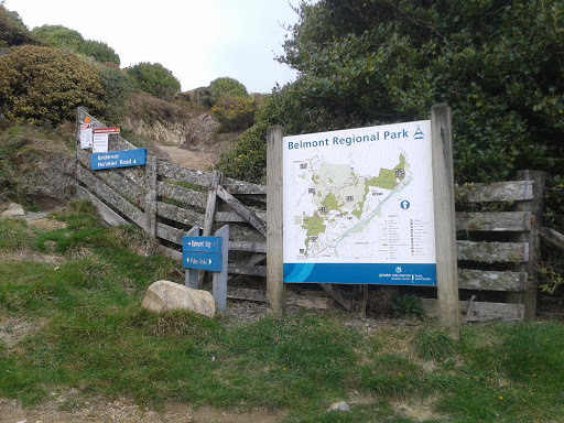 Belmont Regional Park Sign