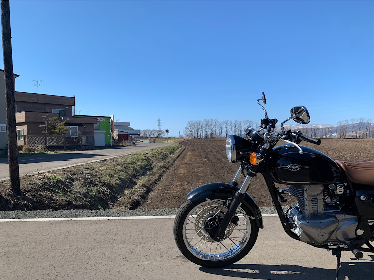 しろねこのハルさんが投稿したバイク女子・バイク・エストレヤに関するカスタム事例の投稿画像1枚目