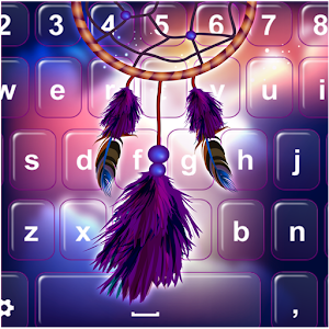 Download Purple Dream Catcher Keyboard Theme For PC Windows and Mac