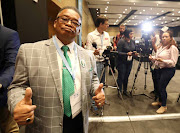 Freedom Front Plus Western Cape premier candidate Peter Marais arrives at the IEC's Western Cape results centre at Century City.  