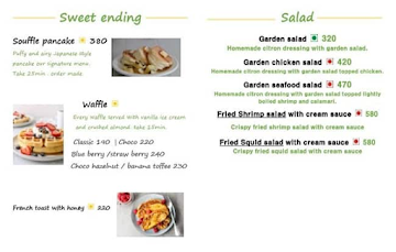 The Layer Cafe & Bistro menu 