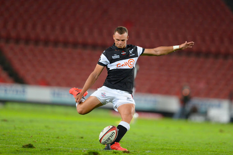 Curwin Bosch was in fine kicking form for the Sharks against Zebre.