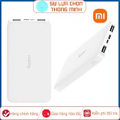 Sạc Dự Phòng Xiaomi Redmi 10000Mah & 20000Mah - 2 Cổng Usb - Tốc Độ Sạc Nhanh - Chống Va Đập Tốt - Hàng Chính Hãng