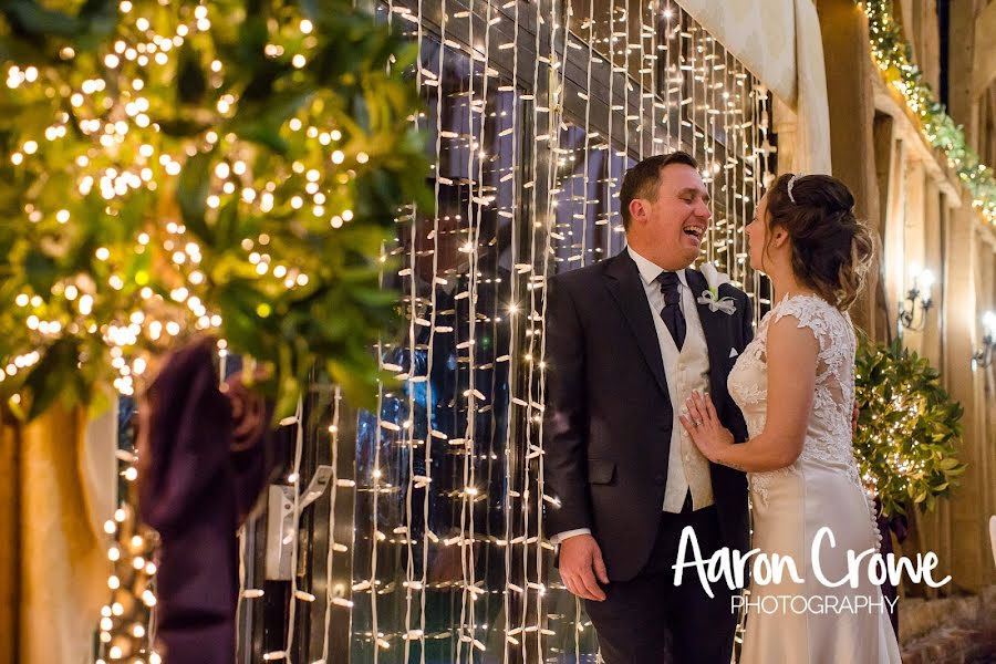 Wedding photographer Aaron Crowe (aaroncrowephoto). Photo of 1 July 2019