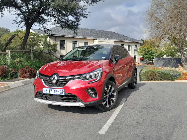 The Renault Captur is a stylish and practical city romper with heart-warming fuel consumption. Picture: PHUTI MPYANE