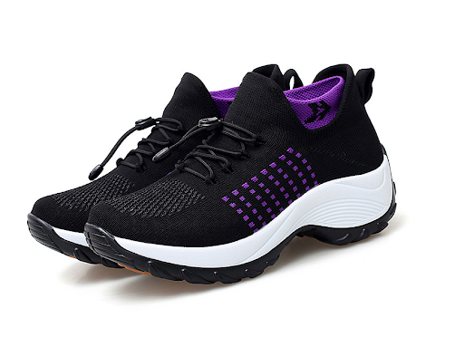 Title 9, Grote Dames Sportschoenen Hoog Elastisch Vliege...