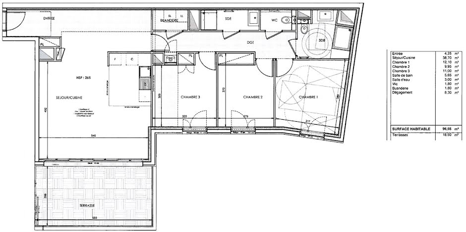 Vente appartement 4 pièces 97 m² à Saint-Cloud (92210), 1 068 000 €