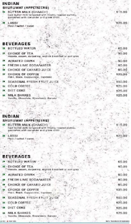 Indian Hut menu 8