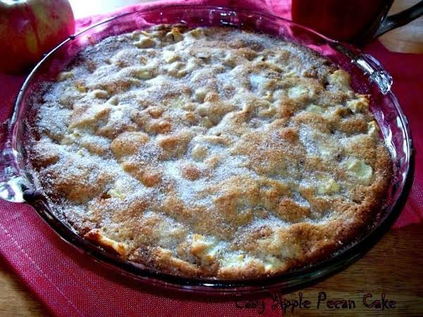 Easy Apple Pecan Cake image