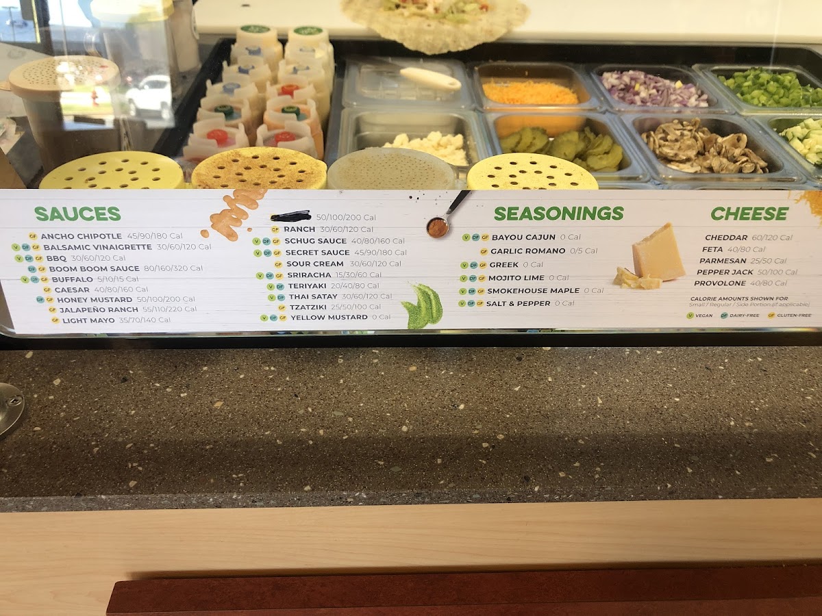 Pita Pit gluten-free menu