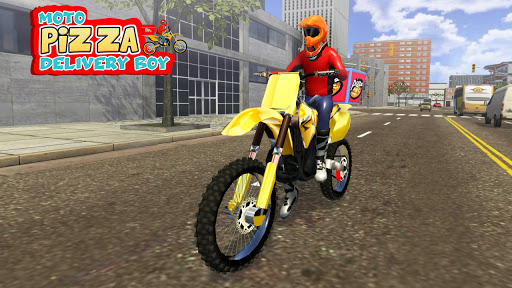 Screenshot Moto Pizza delivery boy : Bike