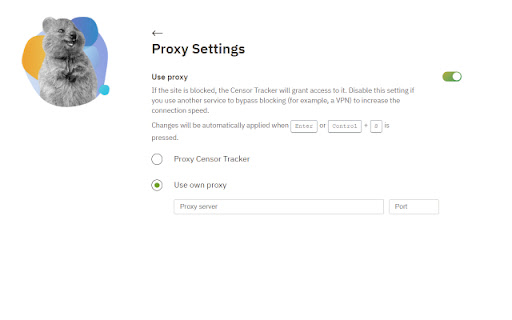 Censor Tracker – Proxy for Privacy & Security