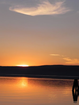 Lago e tramonto di giulia.laika