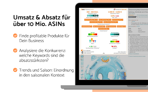 AMZ TOOLS - Amazon Produktanalyse & SEO