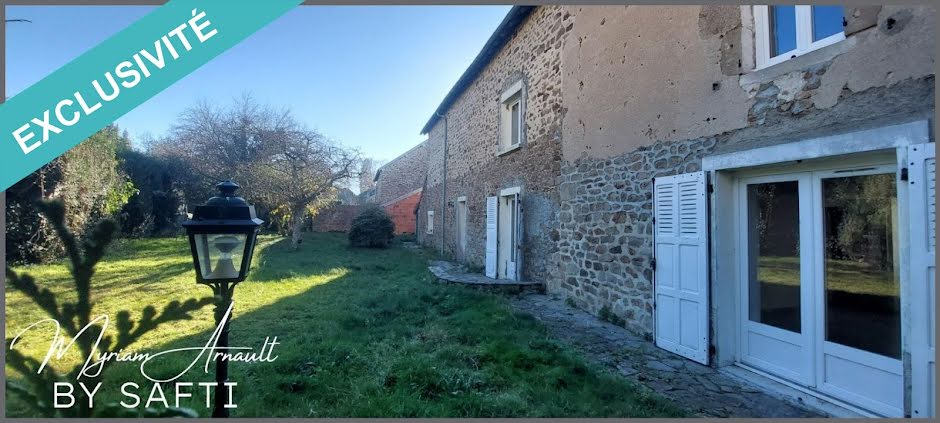 Vente maison 4 pièces 136 m² à Saint-Maurice-la-Souterraine (23300), 130 000 €