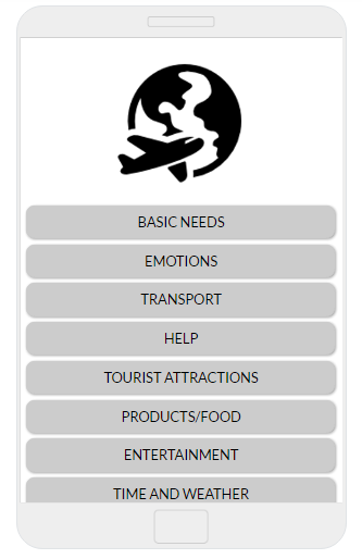 Travel Icons Screen 1