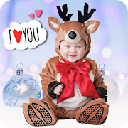 Lovely Baby Photo: costume, frame, and nice face  Icon