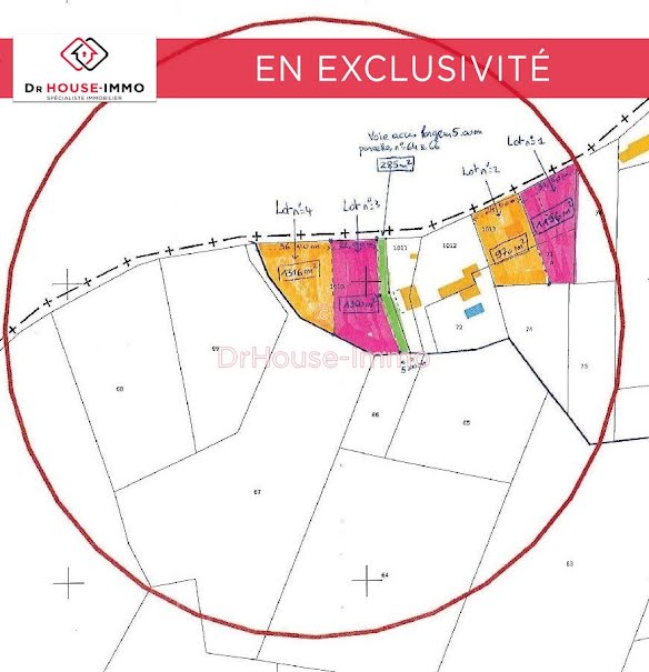 Vente terrain  1196 m² à Buxières-d'Aillac (36230), 17 754 €