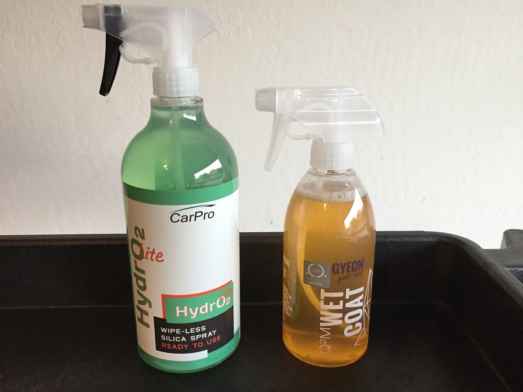 Review And Comparison: Carpro Hydro2 and Gyeon WetCoat