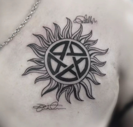 Supernatural Star Tattoo