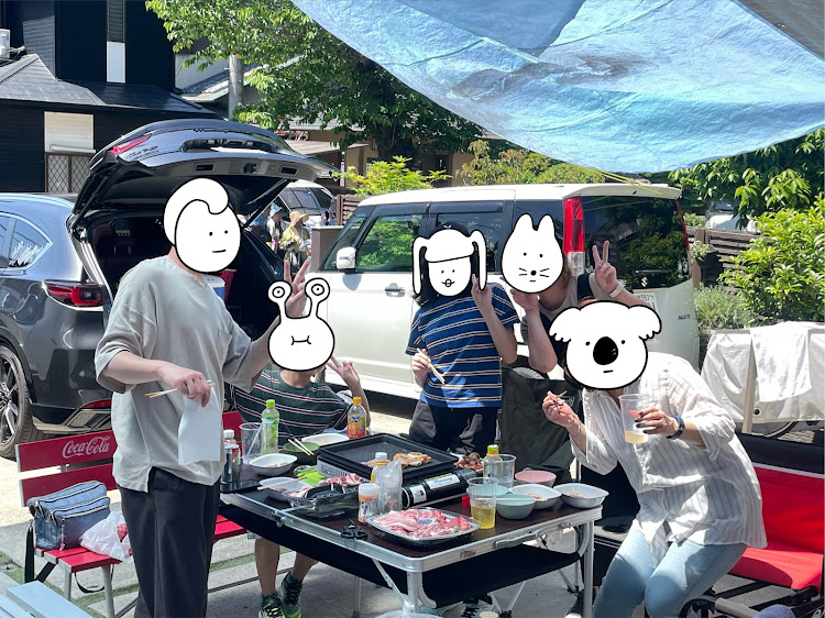 CX-8の連休なにした？・mazdacamarades・ゴールデンウィーク・祭りとバーベキュー・GWの思い出に関するカスタム事例の投稿画像2枚目