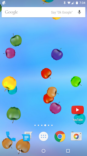 Colorful Apples Live Wallpaper