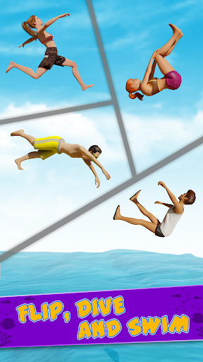 Screenshot Cliff Flip Diving 3D Flip