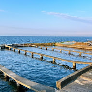 吃飯看海