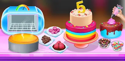 Sweet Bakery - Girls Cake Game para Android - Download