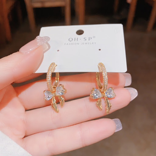 Title 15, 925 Silver Pin Earrings Classic Long Geometric ...