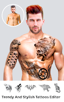 Men Body Styles SixPack tattoo Screenshot