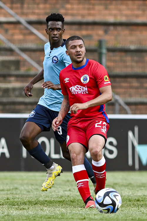 SuperSport United midfielder Grant Margeman.