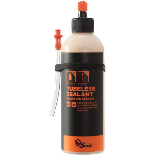 Orange Seal 8oz - Tubeless Tire Sealant with Twist Lock Applicator